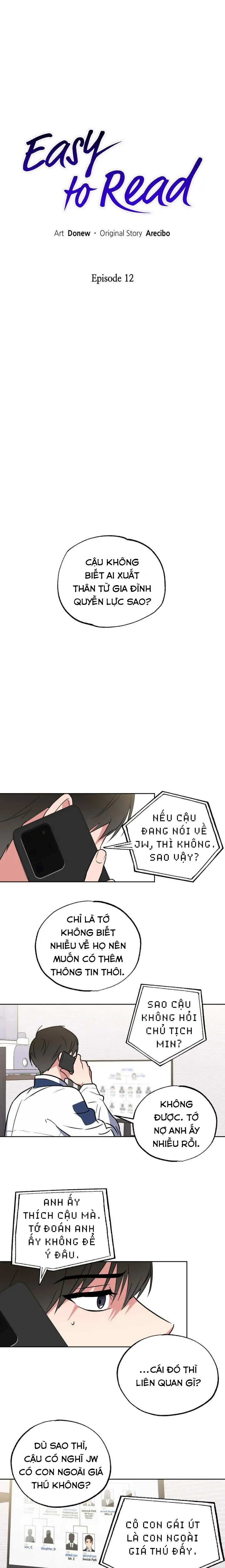Đọc truyện Dễ Dàng Nhận Ra - Chương 12
