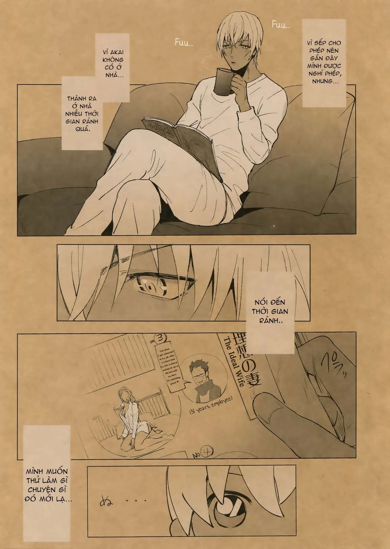 Đọc truyện Doujinshi cháy quần tuyển tập [18+] - Chương 9