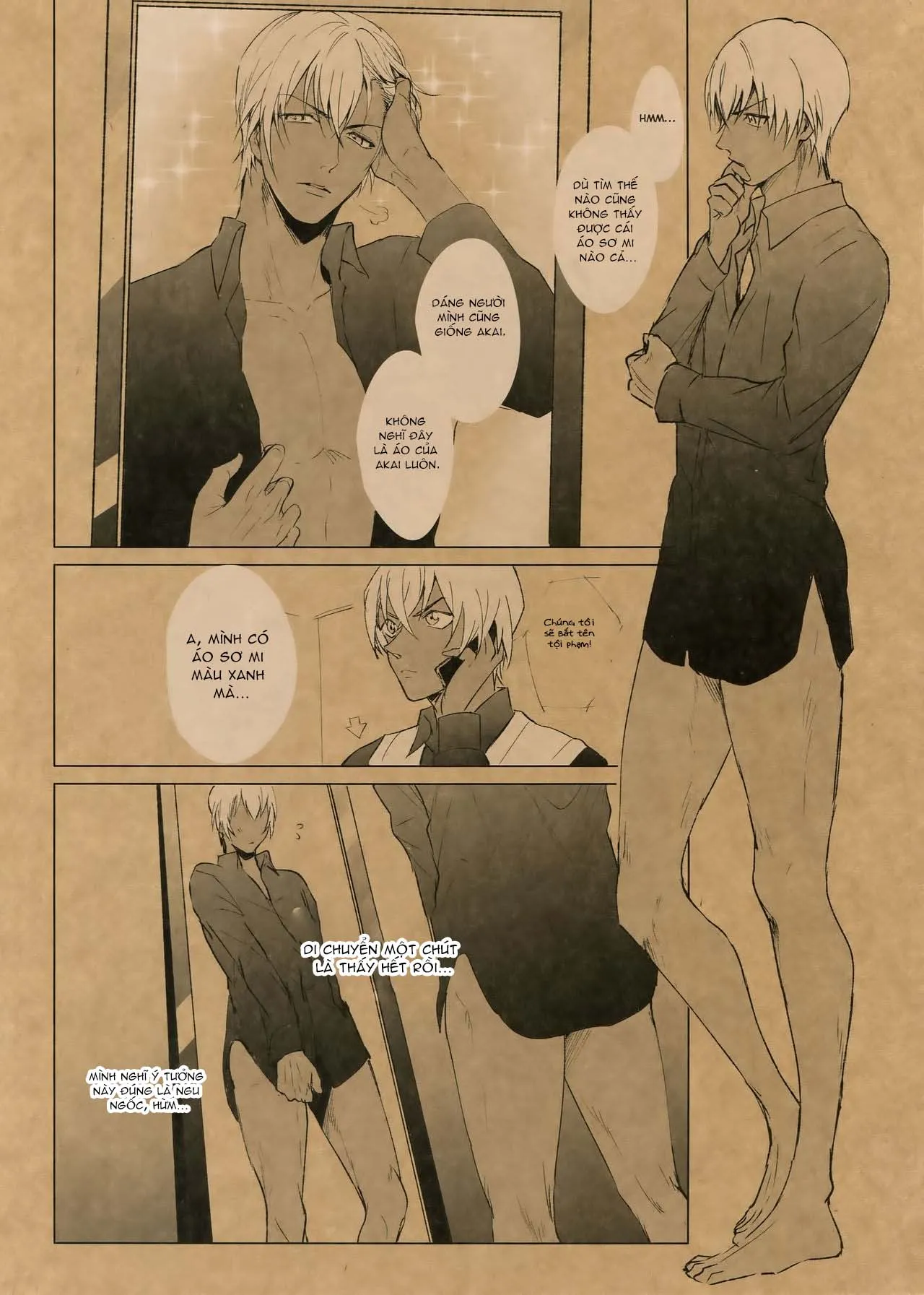 Đọc truyện Doujinshi cháy quần tuyển tập [18+] - Chương 9