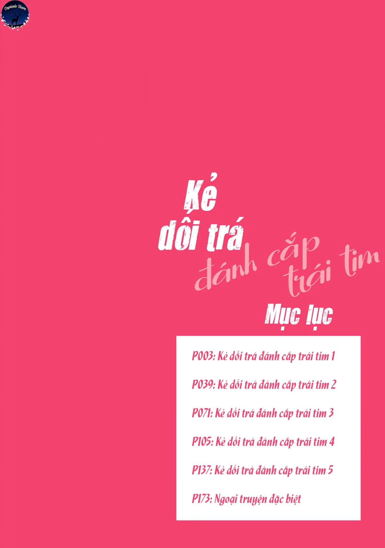 Đọc truyện Kẻ dối trá đánh cắp trái tim - Chương 1