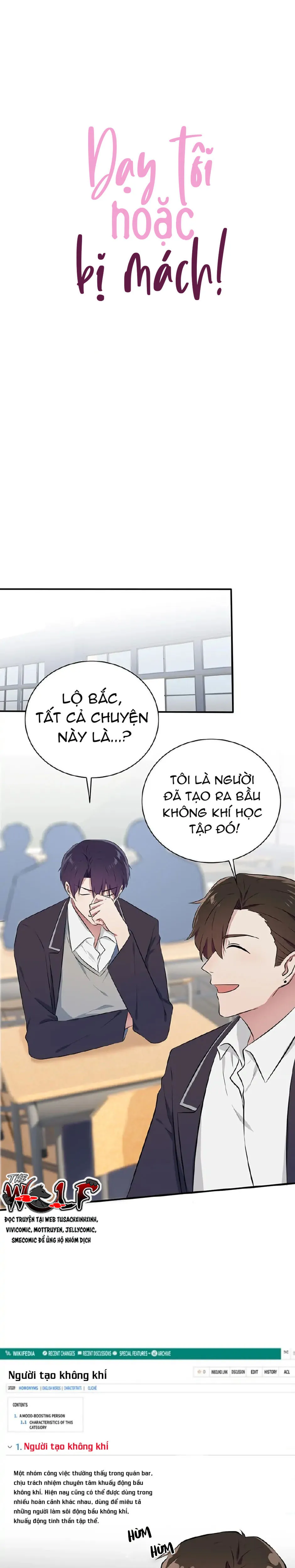 Đọc truyện Dạy Tôi Hoặc Bị Mách - Chương 15